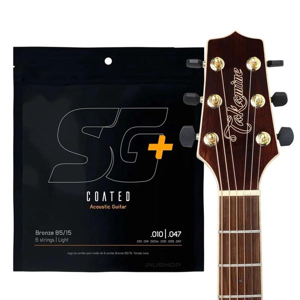 Imagem de Encordoamento Coated Sg+ 010 Violão Phosphor Bronze 6685C