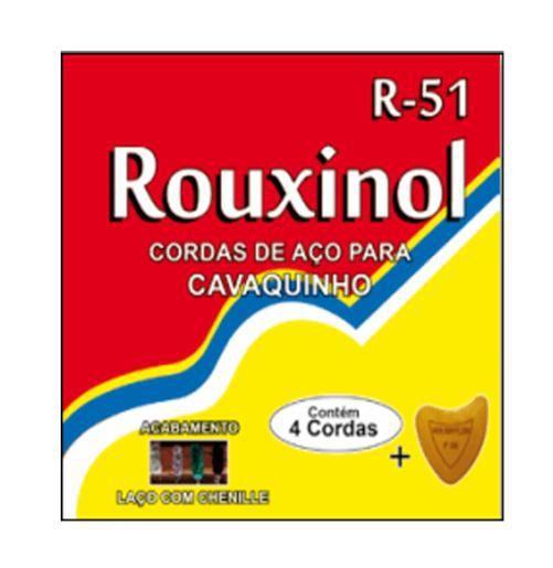 Imagem de Encordoamento Corda Cavaquinho Rouxinol R51 Laço Chenille