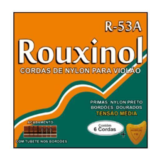 Imagem de Encordoamento Corda Nylon Violao Rouxinol R53A Tubete Bordao