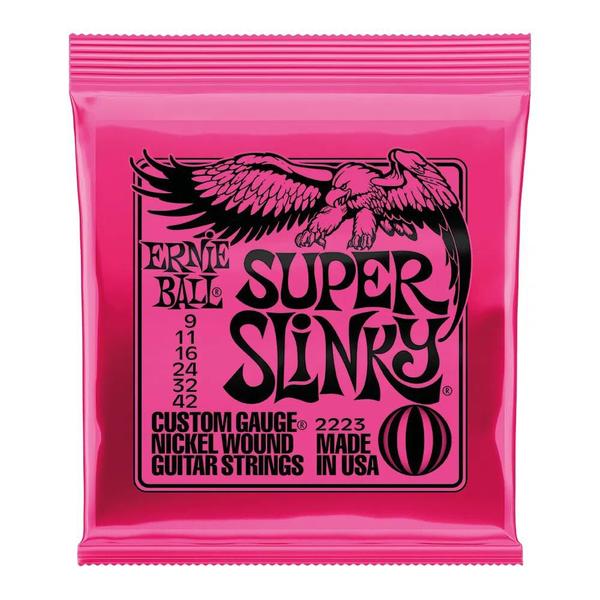 Imagem de Encordoamento corda para guitarra ernie ball 009-042 2223