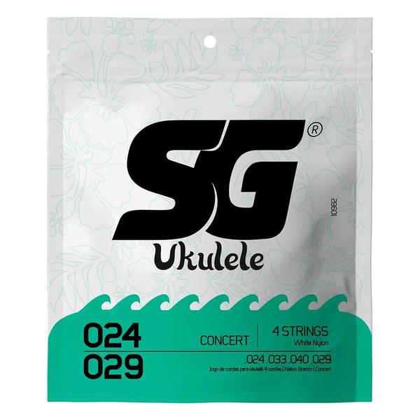 Imagem de Encordoamento corda sg ukulele concert nylon 0.024 - 0.029