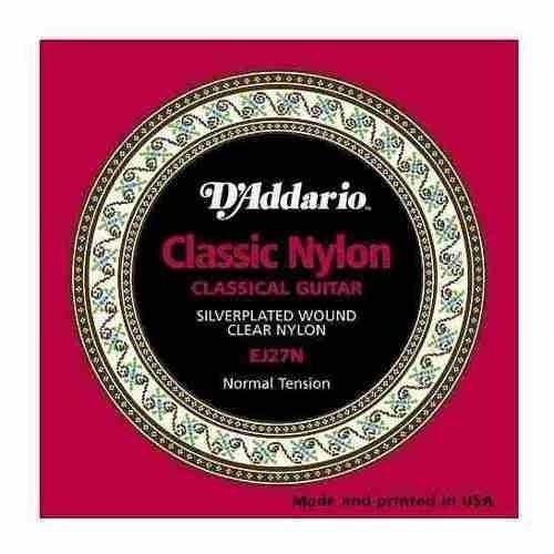 Imagem de Encordoamento D'addario Nylon Para Violão Classic Ej27n