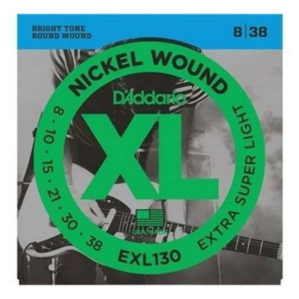 Imagem de Encordoamento D'addario para Guitarra 0.085 EXL-130 + 0085