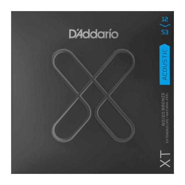 Imagem de Encordoamento Daddario 012 Bronze Xtabr1152 Aco Para Violao