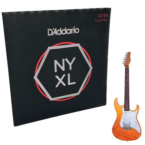 Imagem de Encordoamento Daddario 12-54 Para Guitarra Nyxl1254 Pesado