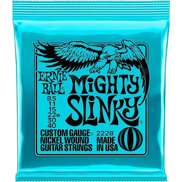 Imagem de Encordoamento Ernie Ball Guitarra  8.5-40 Mighty Slinky 2228