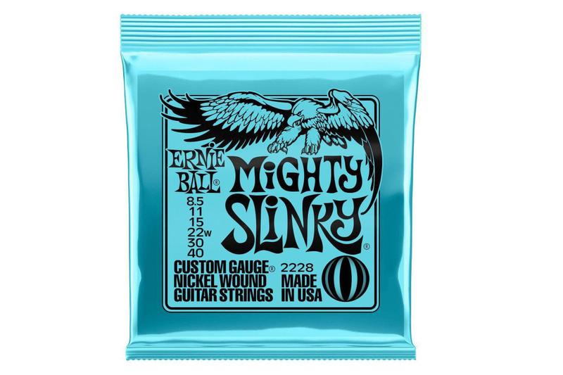 Imagem de Encordoamento Ernie Ball Guitarra  8.5-40 Mighty Slinky 2228