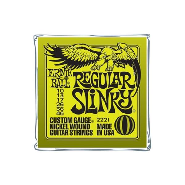 Imagem de Encordoamento Ernie Ball Para Guitarra 2221 010