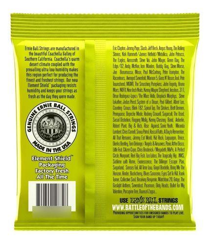Encordoamento Ernie Ball Regular Slinky Guitarra 010 Nickel Imagem de Encordoamento Ernie Ball Regular Slinky Guitarra 010 Nickel