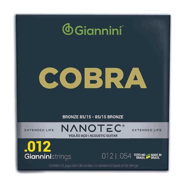 Imagem de Encordoamento giannini geeflks pn violao bronze 85/15 protetiva nanotec 0.012