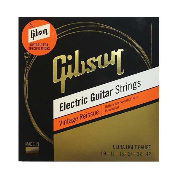 Imagem de Encordoamento Gibson Guitarra Vintage Reissue 009 042 ULight