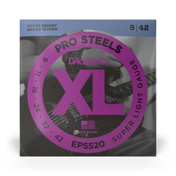 Imagem de Encordoamento Guitarra .009 D'Addario XL Pro Steels EPS520