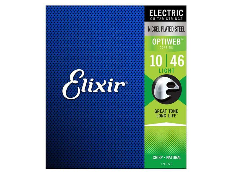 Imagem de Encordoamento Guitarra Elixir Optiweb 010 046 Light 19052