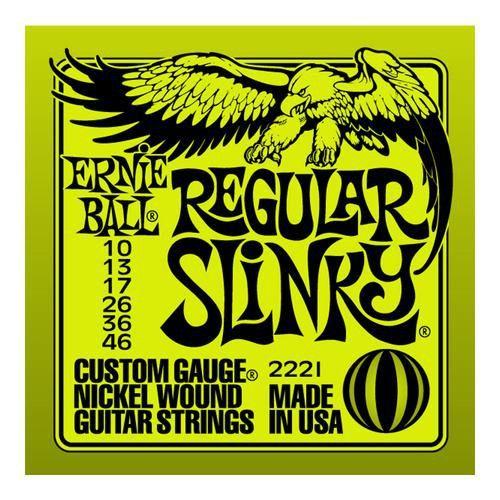 Encordoamento Guitarra Ernie Ball 2221 - Qualidade Imagem de Encordoamento Guitarra Ernie Ball 2221