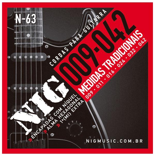 Imagem de Encordoamento Guitarra Nig 090-042 N63