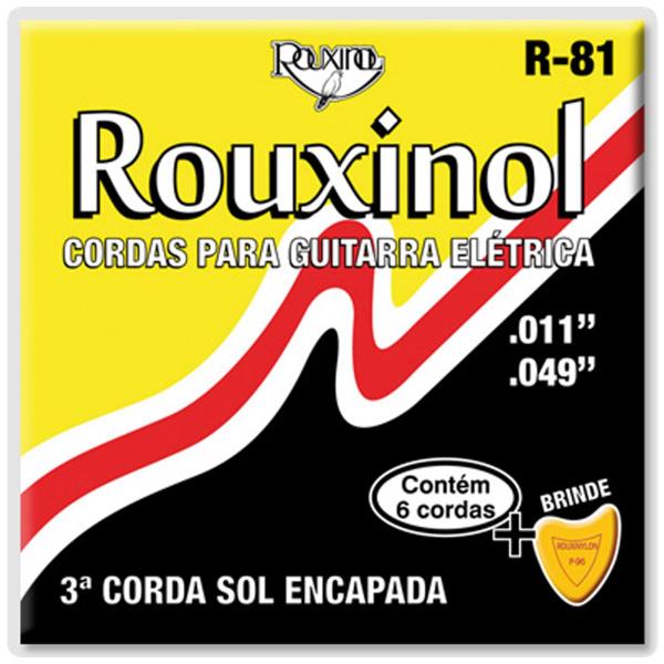 Imagem de Encordoamento Guitarra Rouxinol 011 R81