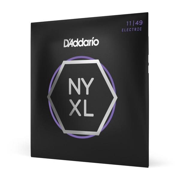 Encordoamento Para Guitarra .011-.049 D'Addario NYXL NYXL1149 - D ADDARIO Imagem de Encordoamento Para Guitarra .011-.049 D'Addario NYXL NYXL1149