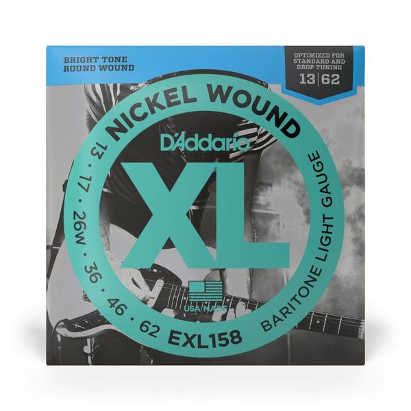 Imagem de Encordoamento Para Guitarra .013-.062 D'Addario XL Nickel Wound EXL158