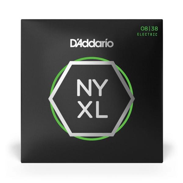 Encordoamento Para Guitarra 08-38 D Addario NYXL0838 F035 Imagem de Encordoamento Para Guitarra 08-38 D Addario NYXL0838 F035