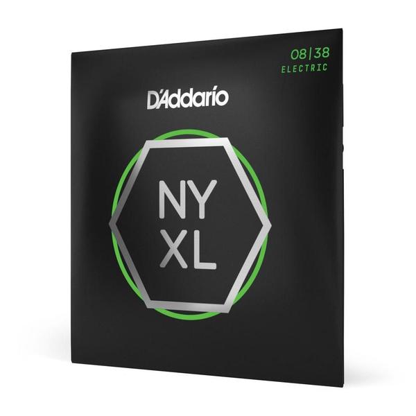 Encordoamento Para Guitarra 08-38 D Addario NYXL0838 F035 Imagem de Encordoamento Para Guitarra 08-38 D Addario NYXL0838 F035
