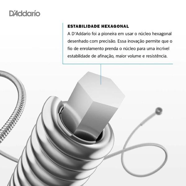 Encordoamento Para Guitarra 08-38 D Addario NYXL0838 F035 Imagem de Encordoamento Para Guitarra 08-38 D Addario NYXL0838 F035