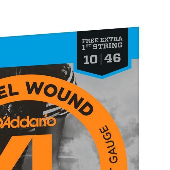 Imagem de Encordoamento Para Guitarra D Addario EXL110-B Aço .010 Nickel Wound