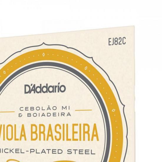 Imagem de Encordoamento Para Viola D Addario EJ82C Nickel Plated Steel .010