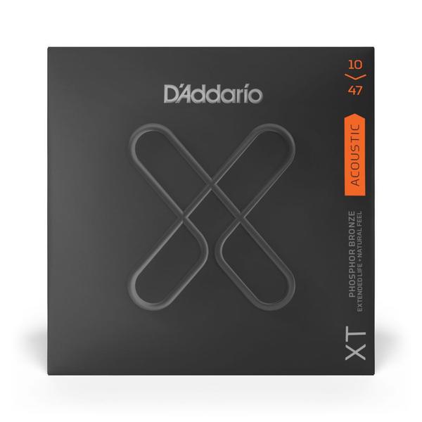 Imagem de Encordoamento Para Violão Aço Revestida Phosphor Bronze .010 -.047 D'Addario XT XTAPB1047