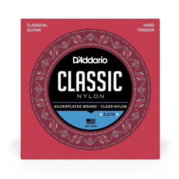 Imagem de Encordoamento Para Violão Nailon Transparente D'Addario Student Nylon EJ27H