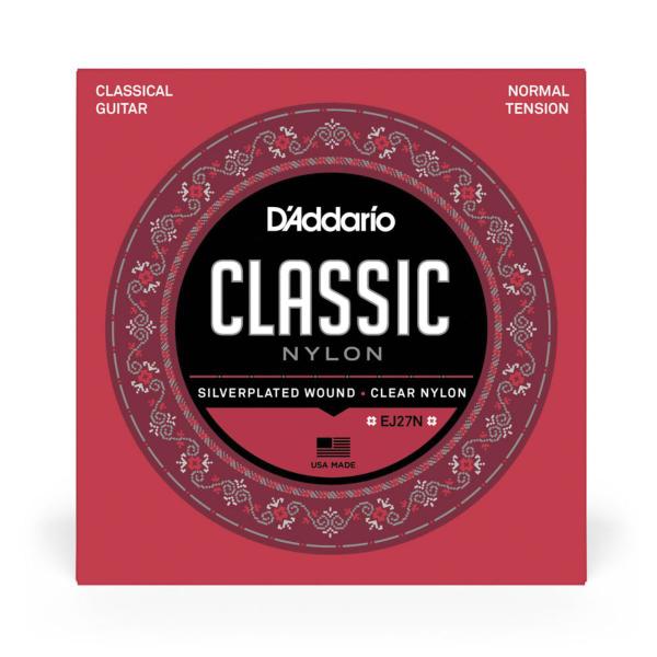 Imagem de Encordoamento Para Violão Nylon D'Addario Student EJ27N