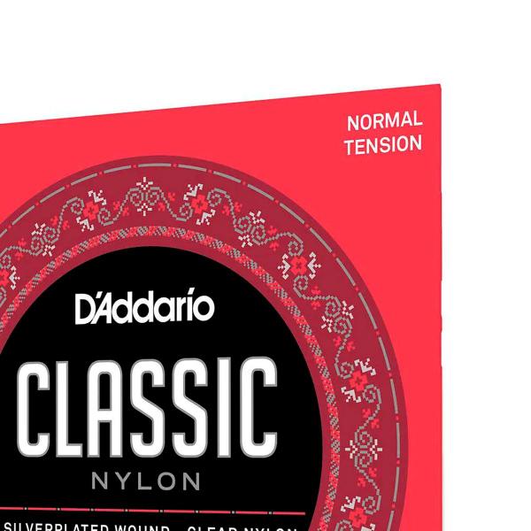 Imagem de Encordoamento Para Violão Nylon D'ddario EJ27N Tensão Normal