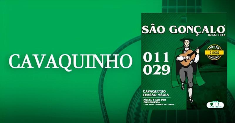 Imagem de Encordoamento SÃO GONÇALO 0.011 Cavaquinho