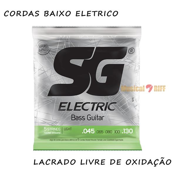 Imagem de Encordoamento sg baixo 5 cordas 045-130 niquel