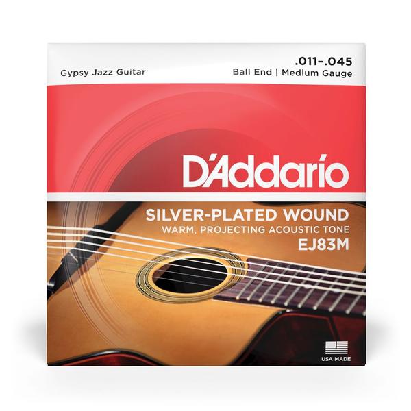 Imagem de Encordoamento Violão Aço .011 D'Addario Gipsy Jazz EJ83M