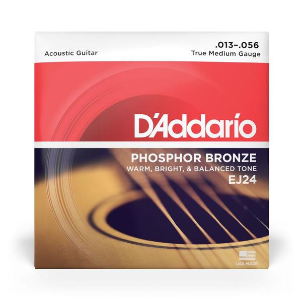 Imagem de Encordoamento Violão Aço .013 D'Addario Phosphor Bronze EJ24