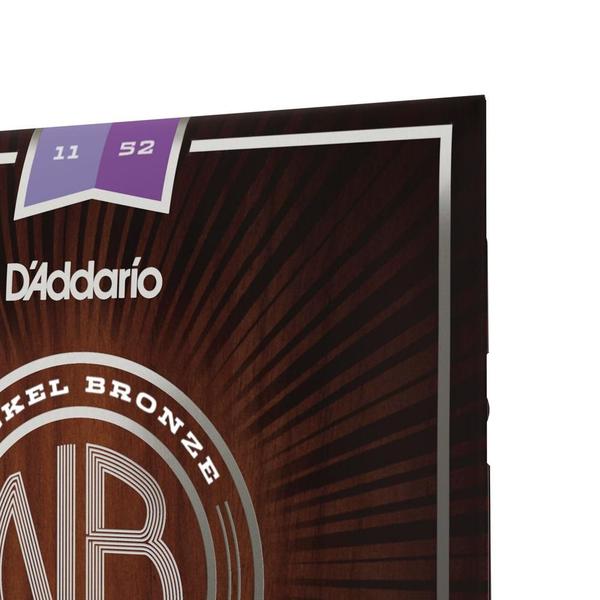 Imagem de Encordoamento Violão Aço 11-52 D Addario Nickel Bronz NB1152 F035