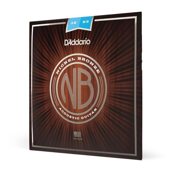 Imagem de Encordoamento Violão Aço 12-53 D Addario Nickel Bronz NB1253