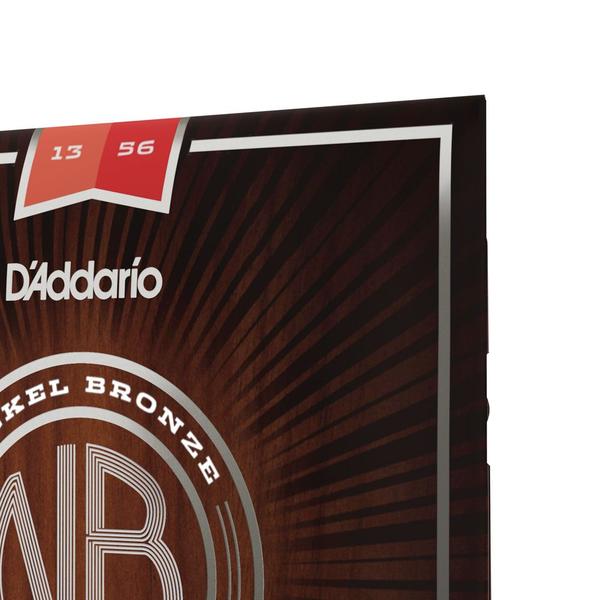 Imagem de Encordoamento Violão Aço 13-56 D Addario Nickel Bronz NB1356