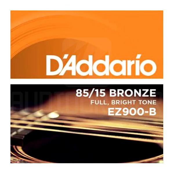 Imagem de Encordoamento Violão Aço D'Addario EZ900-B+ 85/15 Bronze .010