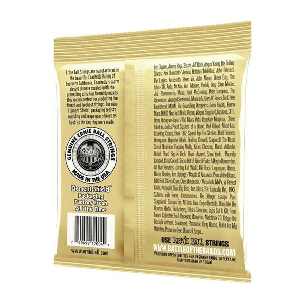 Encordoamento Violão Ernie Ball Earthwood 80/20 Bronze 011 Tensão Leve - Ernie Ball Imagem de Encordoamento Violão Ernie Ball Earthwood 80/20 Bronze 011 Tensão Leve - Ernie Ball