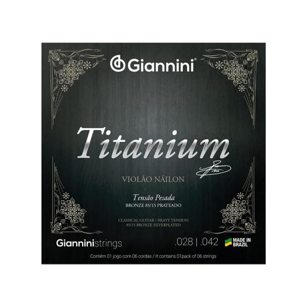 Imagem de Encordoamento violão nylon - giannini titanium