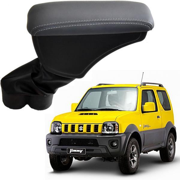 Imagem de Encosto De Braço Jimny Suzuki Descanso com Porta Objetos Articulado