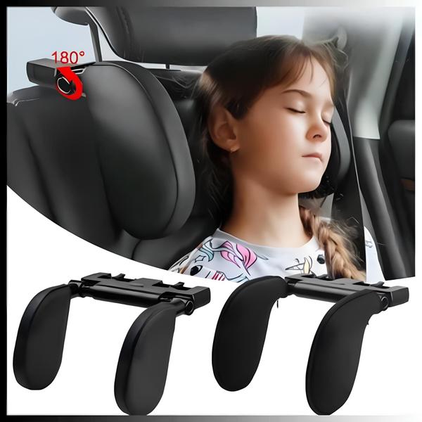 Imagem de Encosto de Cabeça Ergonômico para Crianças e Adultos Viagem no Carro