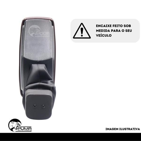 Imagem de Encosto Descanso Braço Apoio  Porta Objetos Porta Copos VW Up 2014 2015 2016 Até 2020