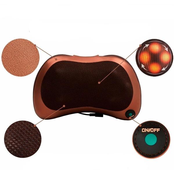 Encosto Massageador Ortopédico Perfeito Redução Dores - Bellator Imagem de Encosto Massageador Ortopédico Perfeito Redução Dores