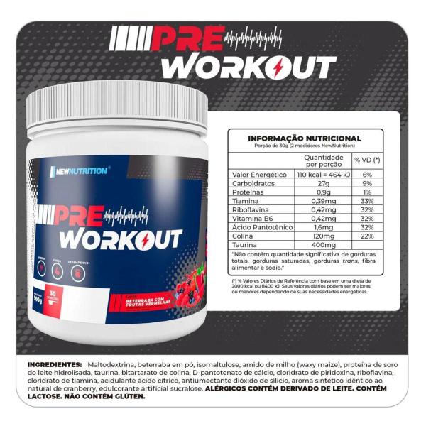 Imagem de Endurance Pré Workout 900g New Nutrition