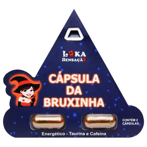 Imagem de Energético Afrodisíaco Natural em Cápsula - Loka Sensação Cápsula da Bruxinha - 2 Cápsulas