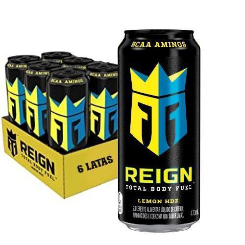 Imagem de Energético Alta Performance Reign Lemon Hdz 473Ml (6 Latas)