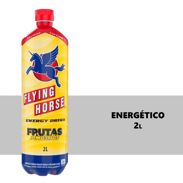 Imagem de Energético Flying Horse Energy Drink Frutas Amarelas 2l 6un