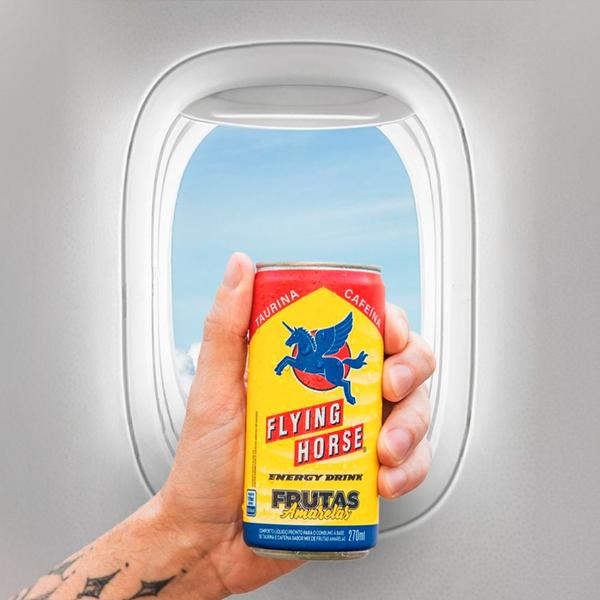 Imagem de Energético Flying Horse Frutas Amarelas 270ml 6 Unidades